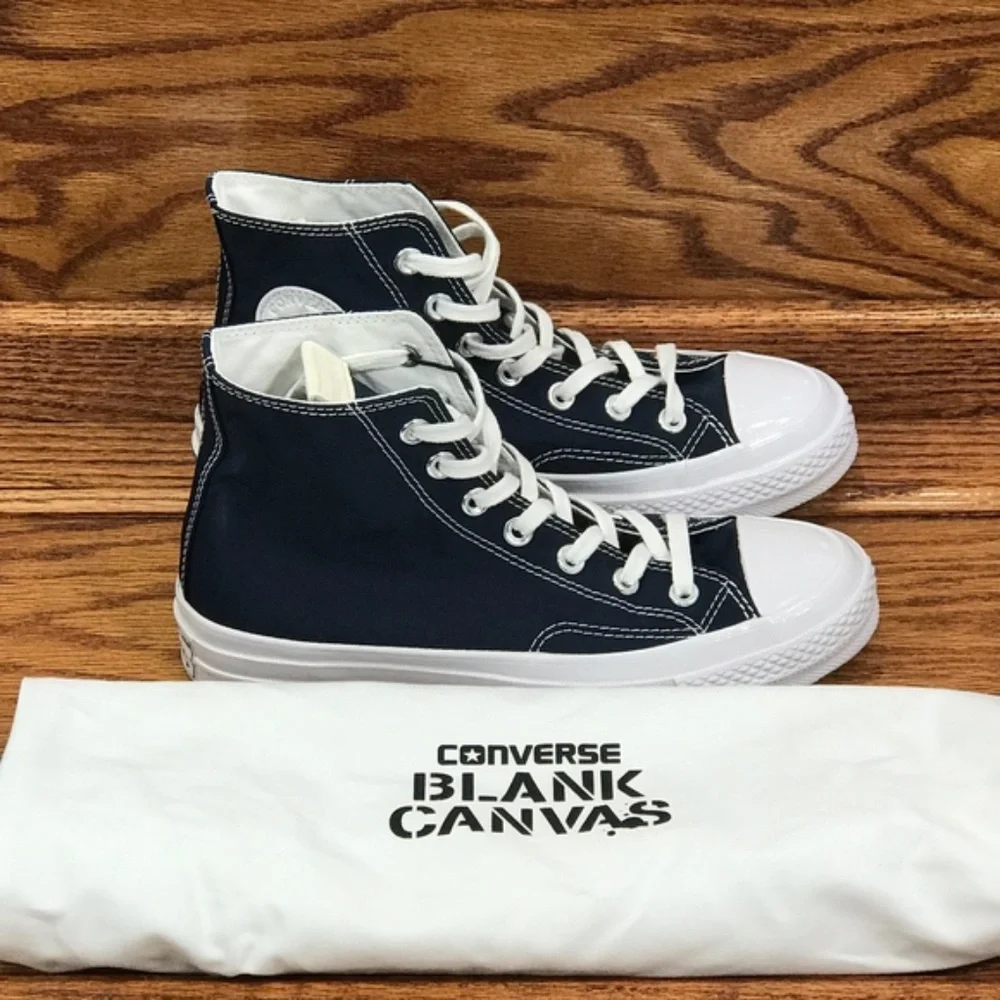 Converse CTAS 70 Hi NY‎ Two Color Blank Canvas Shoes - Picture 3 of 8